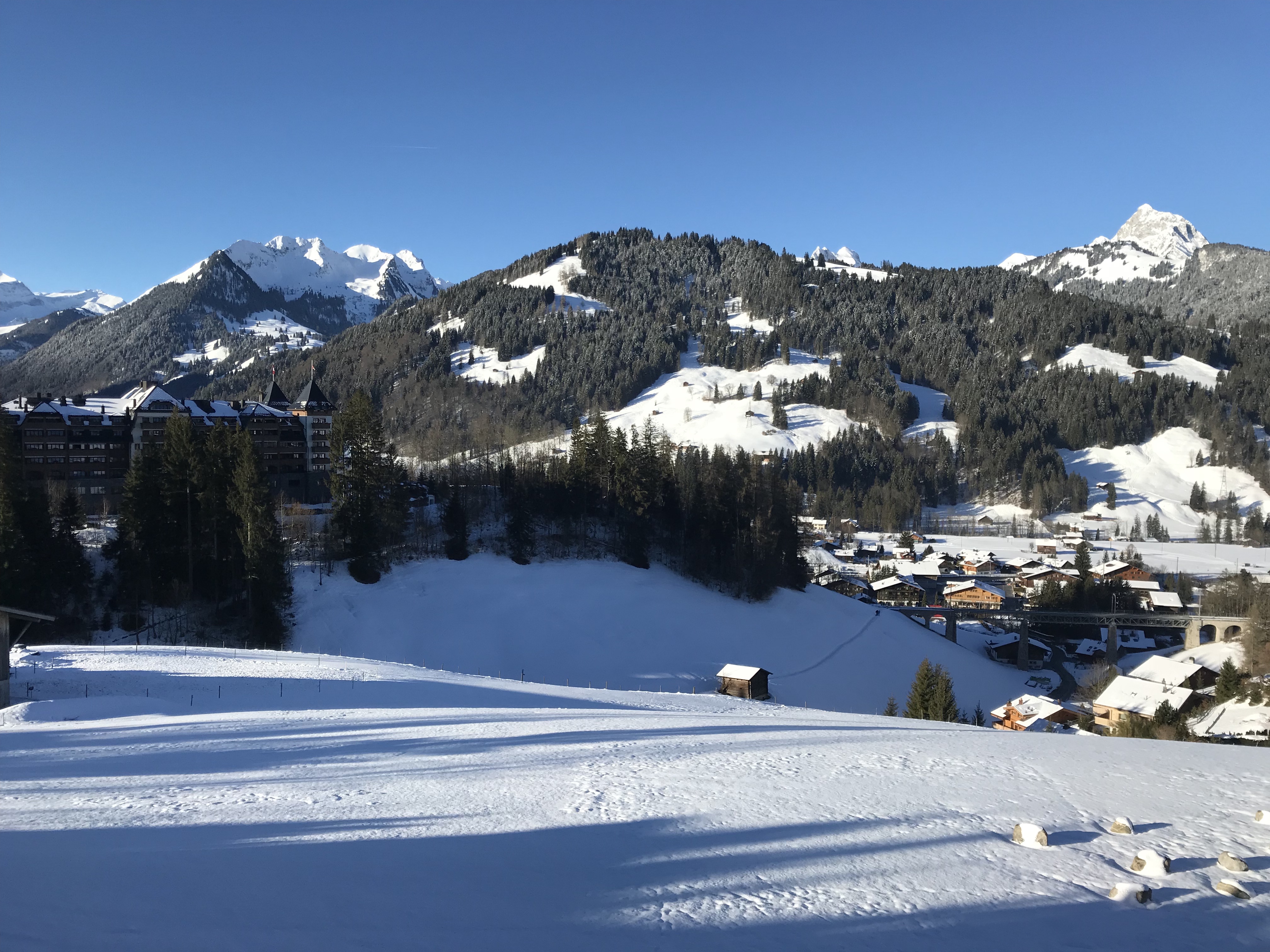 It is a short trip from your London home to your Gstaad escape...